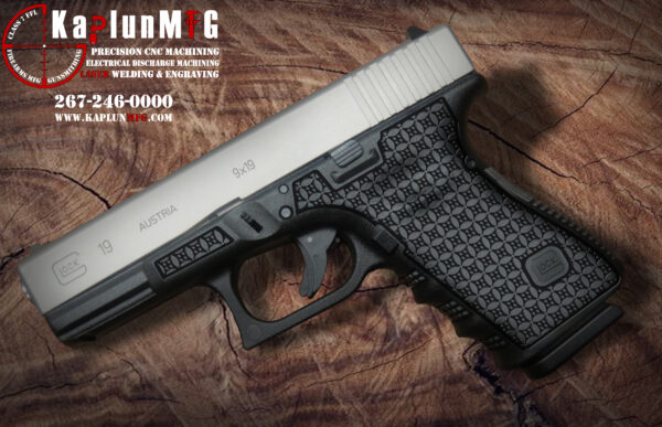 Glock 19 Laser Stippling T1 Pattern