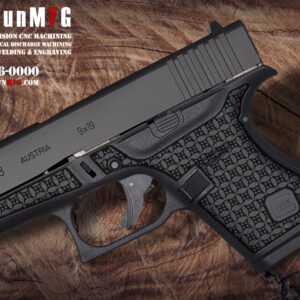 Glock 43 Laser Stippling Pattern T1