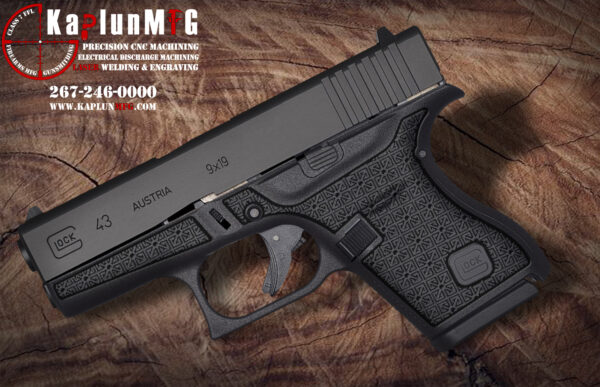 Glock 43 Laser Stippling Pattern T20