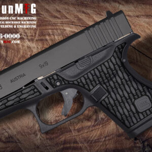 Glock 43 Laser Stippling Pattern T22